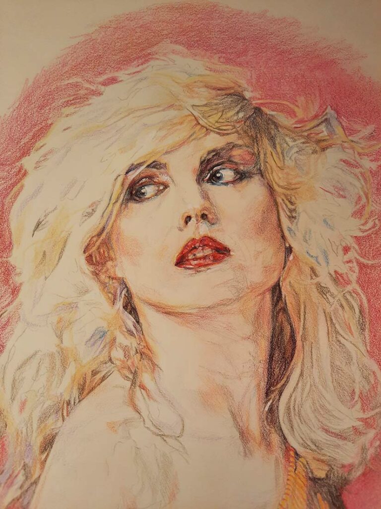 Debbie Harry - Colored Pencils