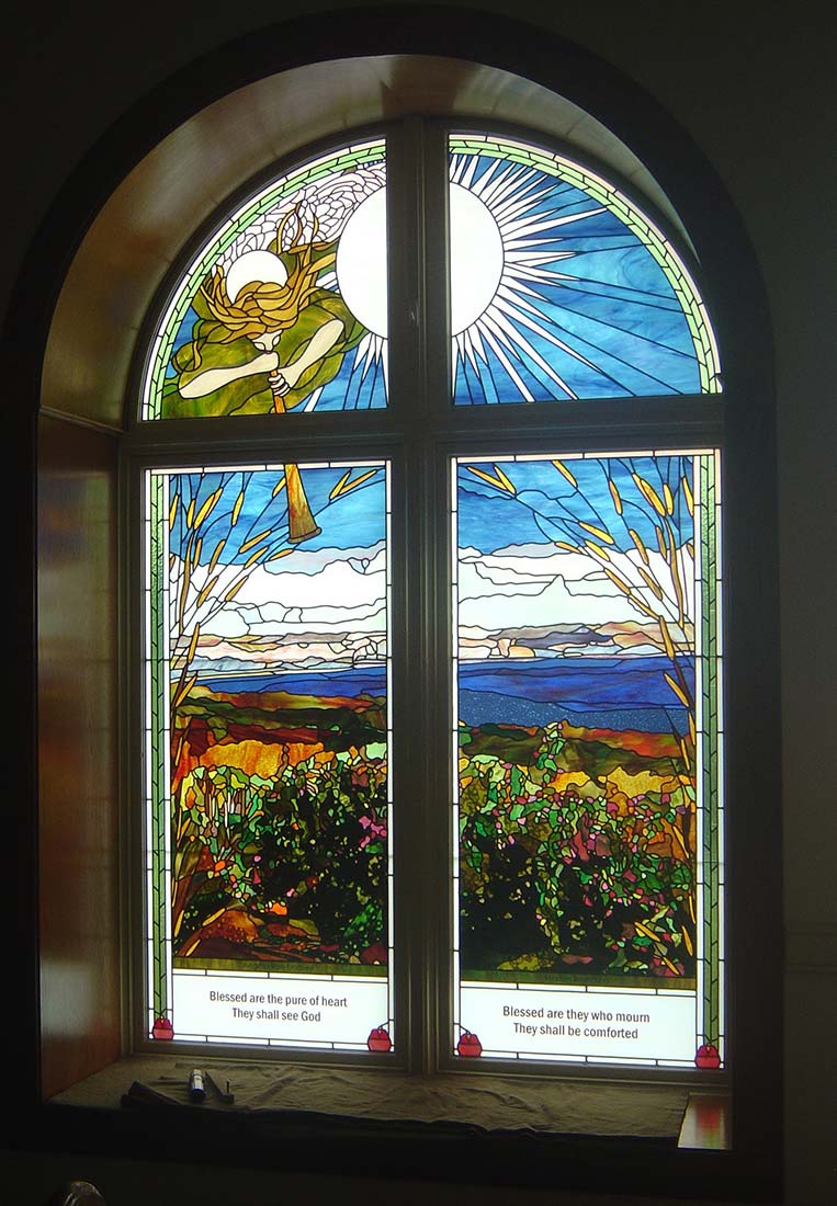 Divine Mercy NE - Window Glass