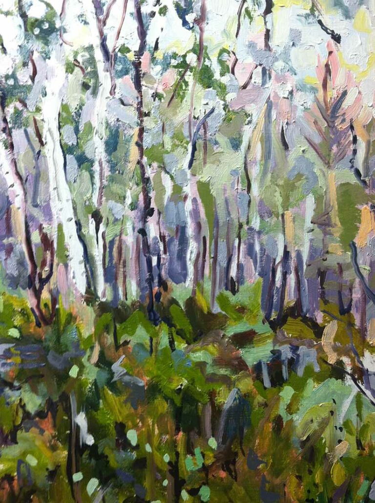 Rocky Mountain Woods - Oils