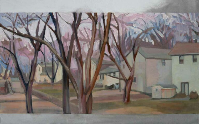 Suburbia Series Pink - Oils